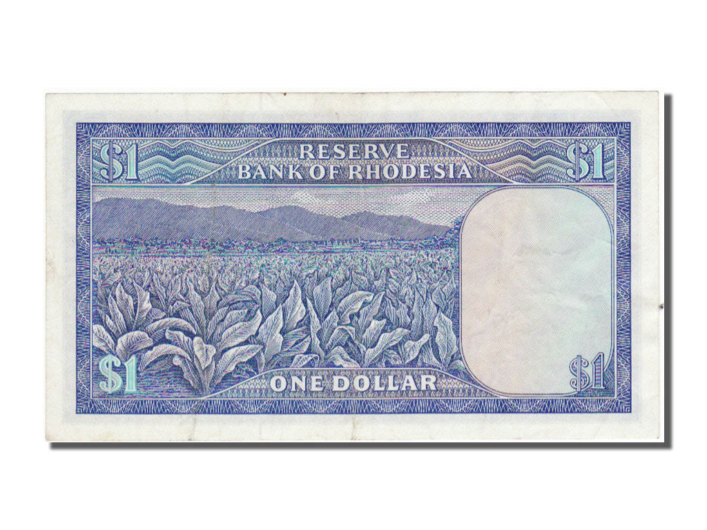 Banknot, 
  
  Rodezja, 
  
  1 dolar