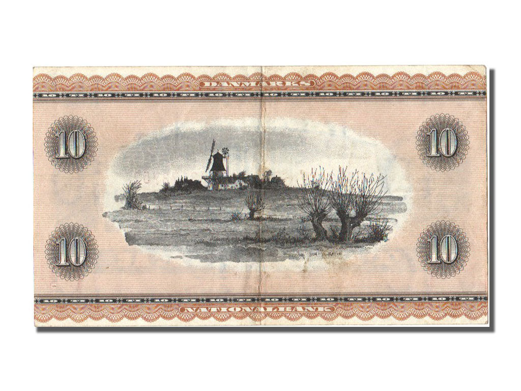 Banknot, 
  
  Dania, 
  
  10 koron