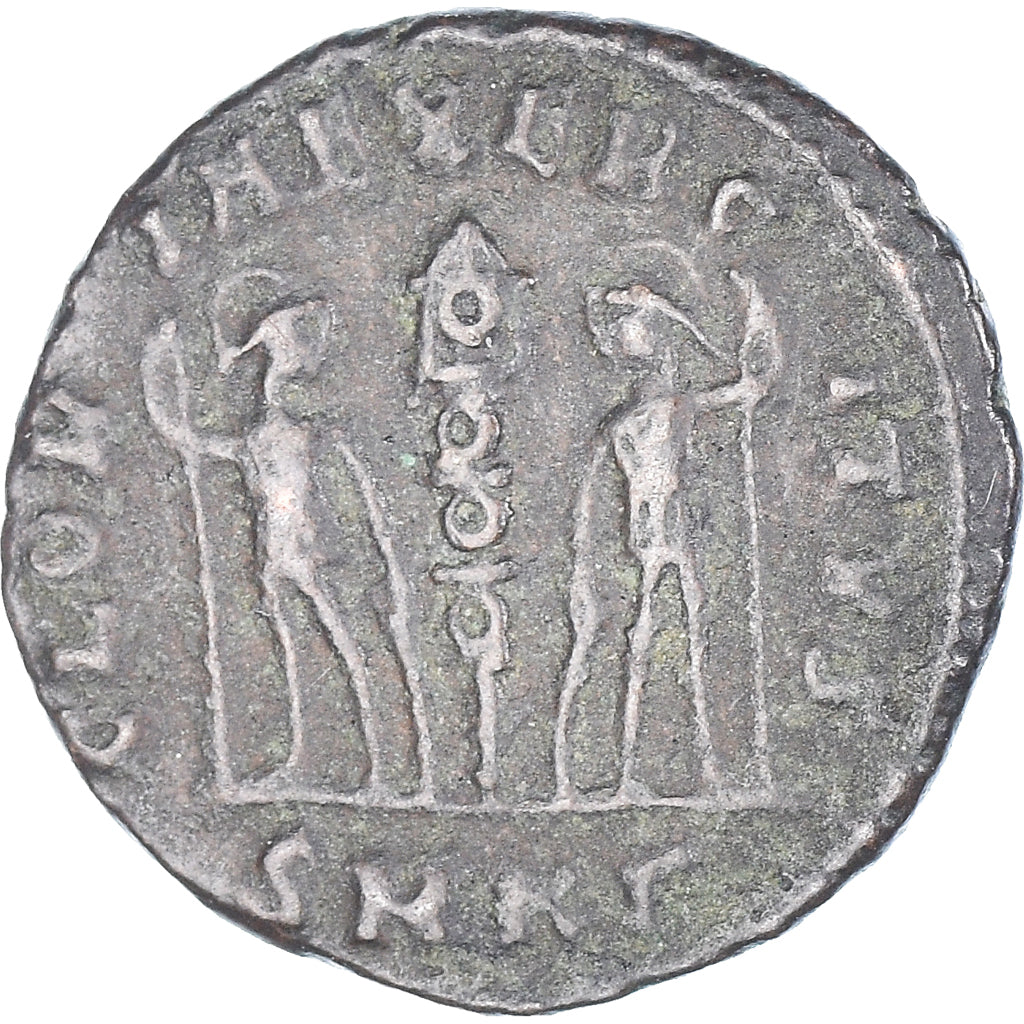 Moneta, 
  
  Delmatius, 
  
  Follis