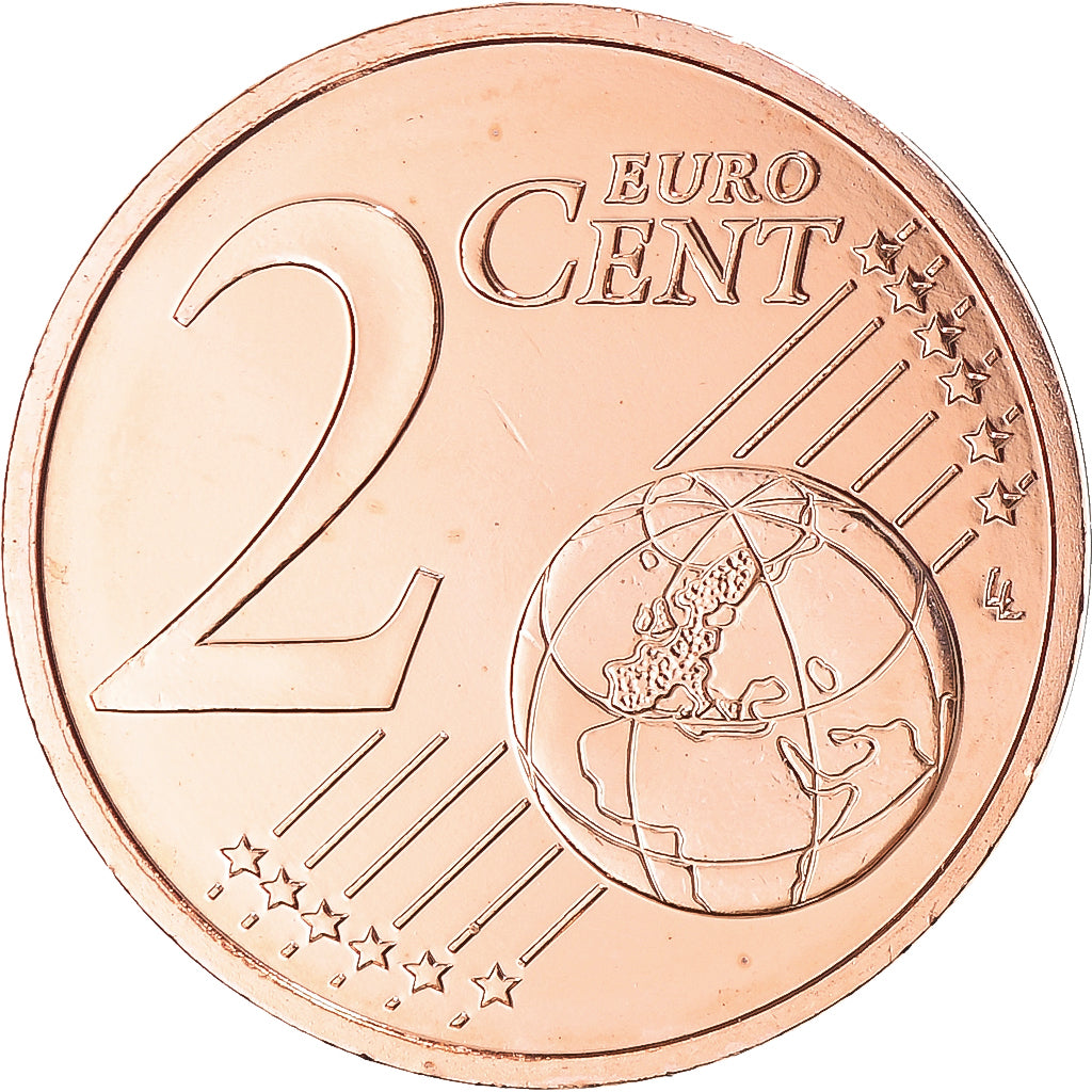 Francja, 
  
  Monnaie de Paris, 
  
  2 eurocenty