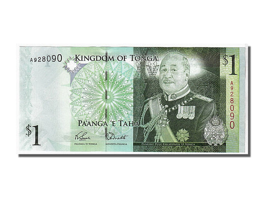 Banknot, 
  
  Tonga, 
  
  1 Pa'anga