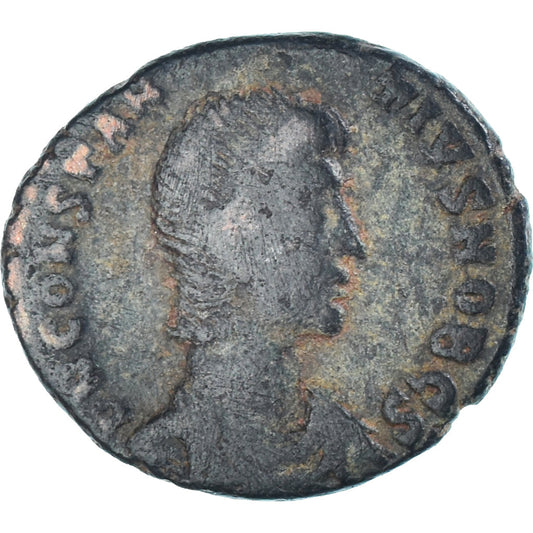 Moneta, 
  
  Konstancjusz Gallus, 
  
  Follis