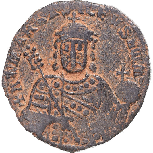 Moneta, 
  
  Konstantyn VII z Romanem I, 
  
  Follis