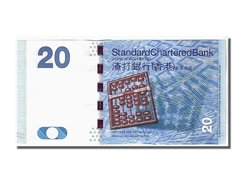 Banknot, 
  
  Hongkong, 
  
  20 dolarów