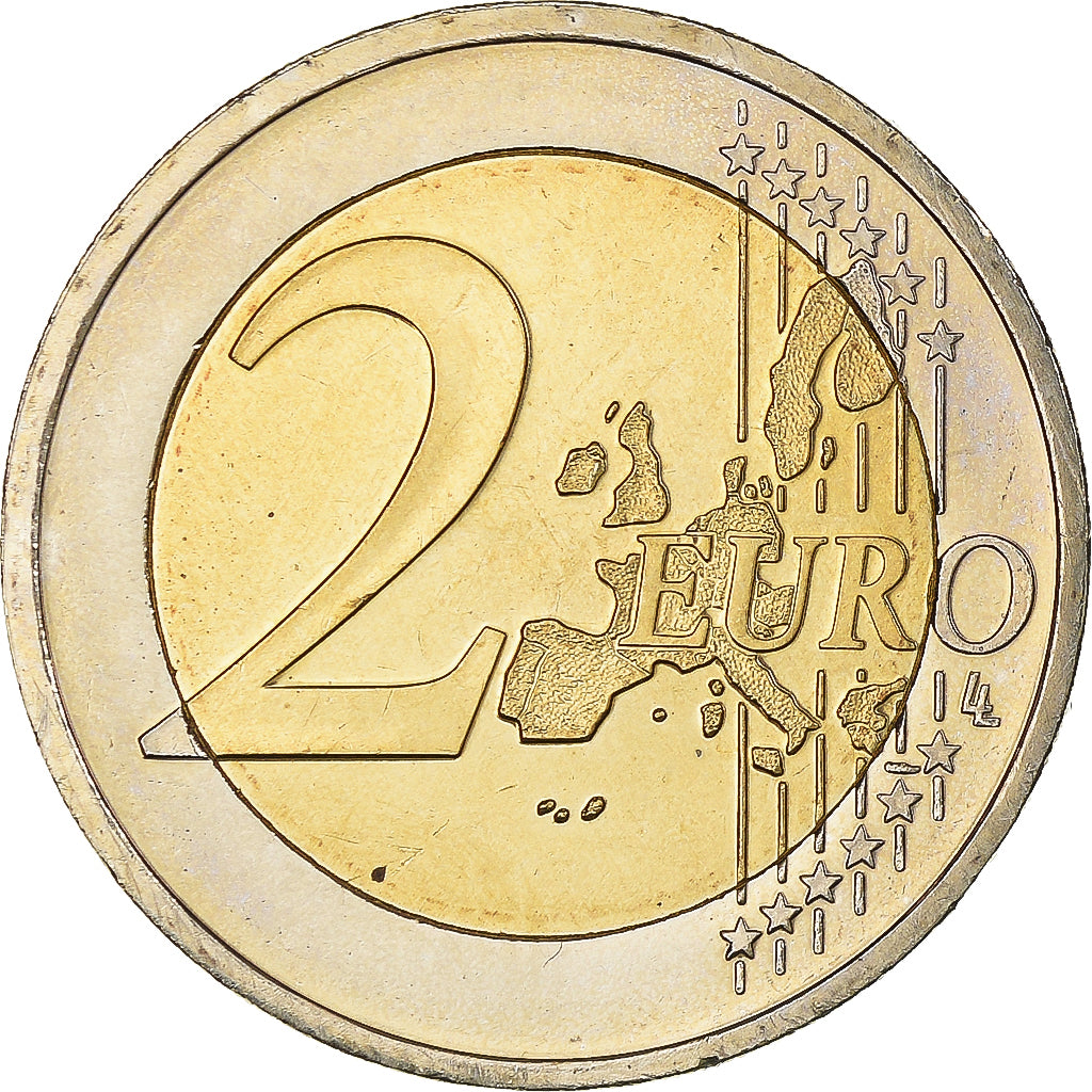 Österreich, 
  
  2 euro, 
  
  Staatsvertrag