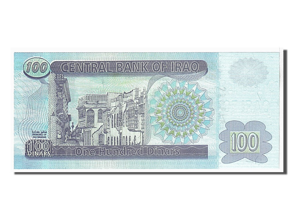 Banknot, 
  
  Irak, 
  
  100 dinarów