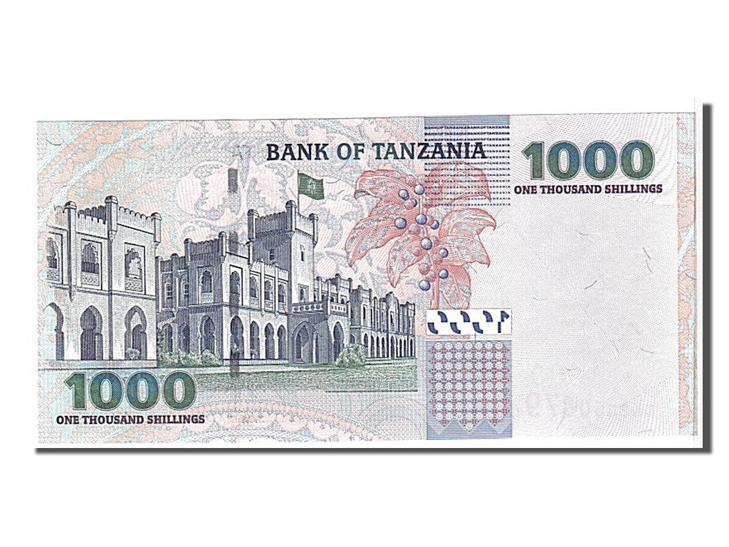 Banknot, 
  
  Tanzania, 
  
  1000 Shilingi