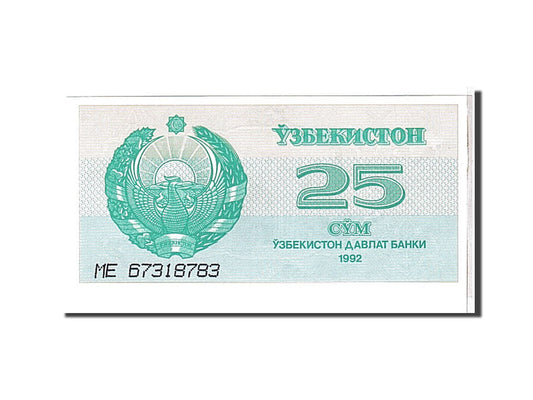 Banknot, 
  
  Uzbekistan, 
  
  25 Suma