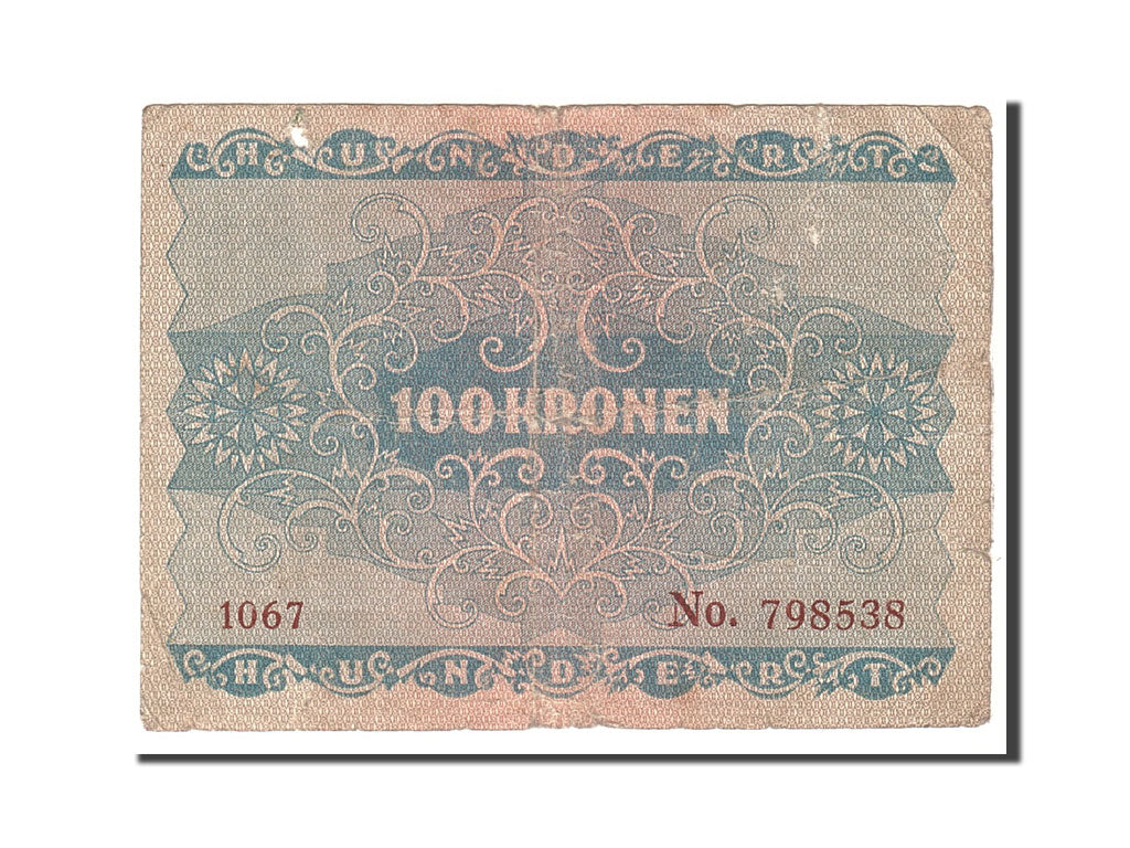 Banknot, 
  
  Austria, 
  
  100 koron