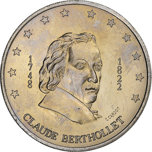 Francja, 
  
  2 euro, 
  
  Annecy – Claude Berthollet