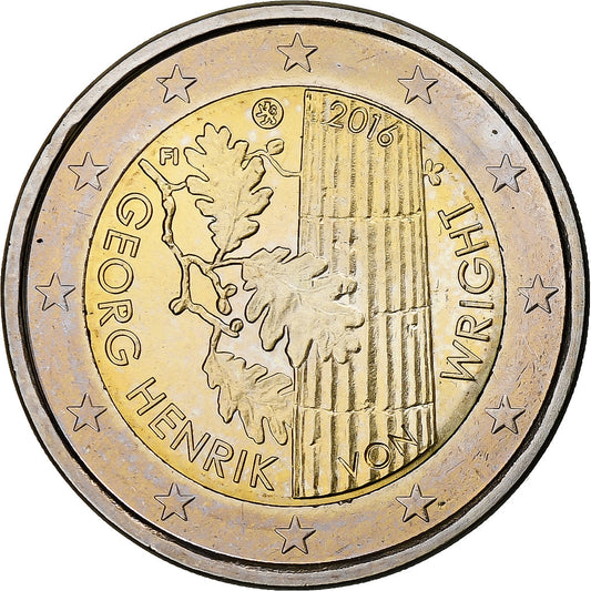 Finlandia, 
  
  2 euro, 
  
  Georg Henryk