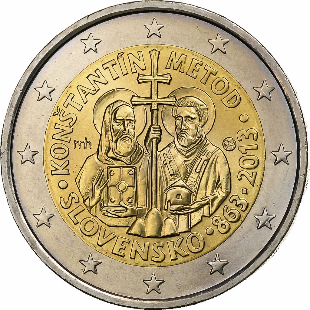 Słowak, 
  
  2 euro, 
  
  2013