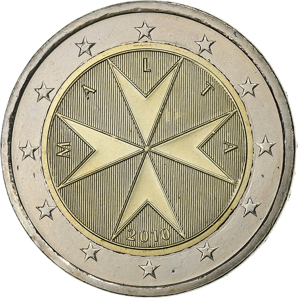 Malta, 
  
  2 euro, 
  
  2010