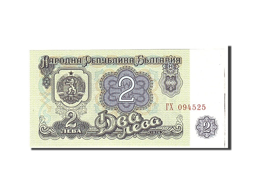 Bułgaria, 
  
  2 Lewa, 
  
  UNC(65-70)