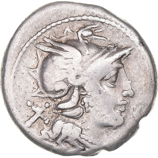 Moneta, 
  
  Denar, 
  
  157-156 p.n.e