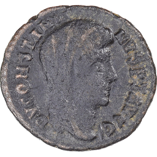 Moneta, 
  
  Divus Konstancjusz I, 
  
  Follis