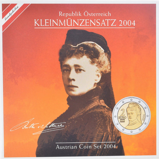 Österreich, 
  
  Setze 1 ct. - 2 euro, 
  
  2004