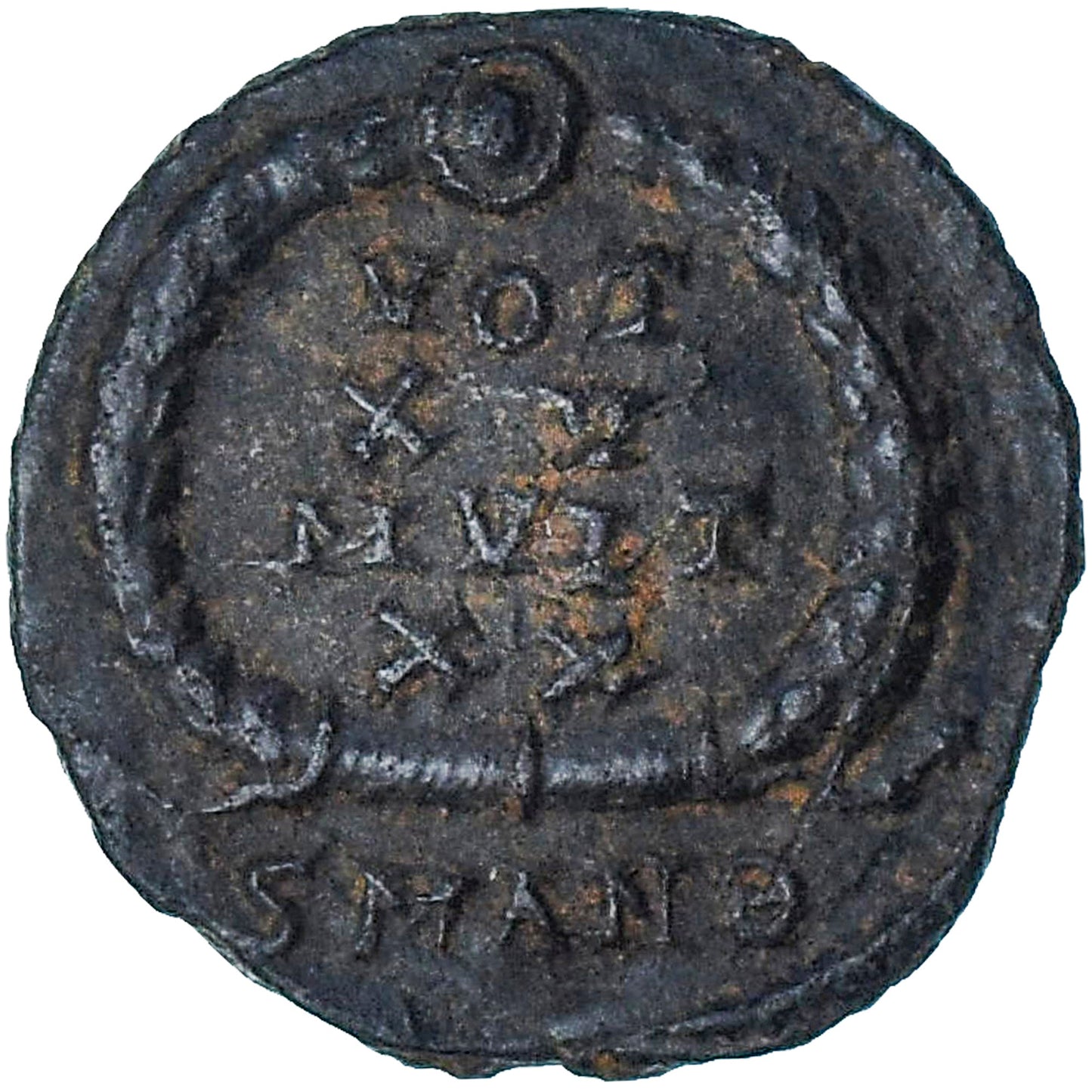 Stałe, 
  
  Follis, 
  
  347-348