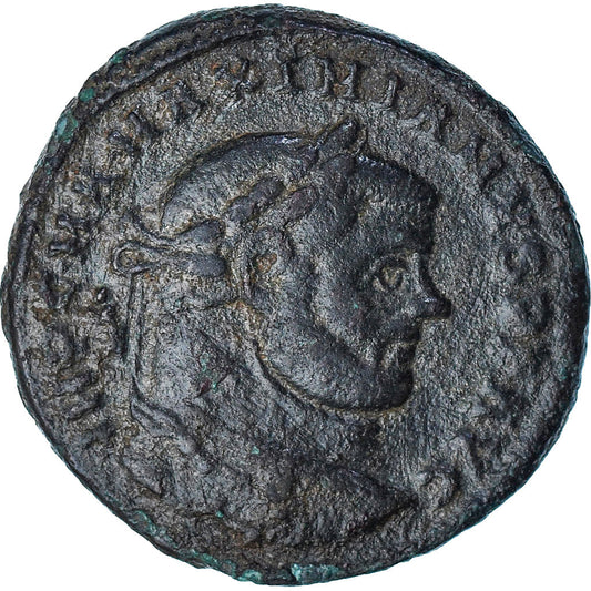 Maksymian, 
  
  Follis, 
  
  300-301