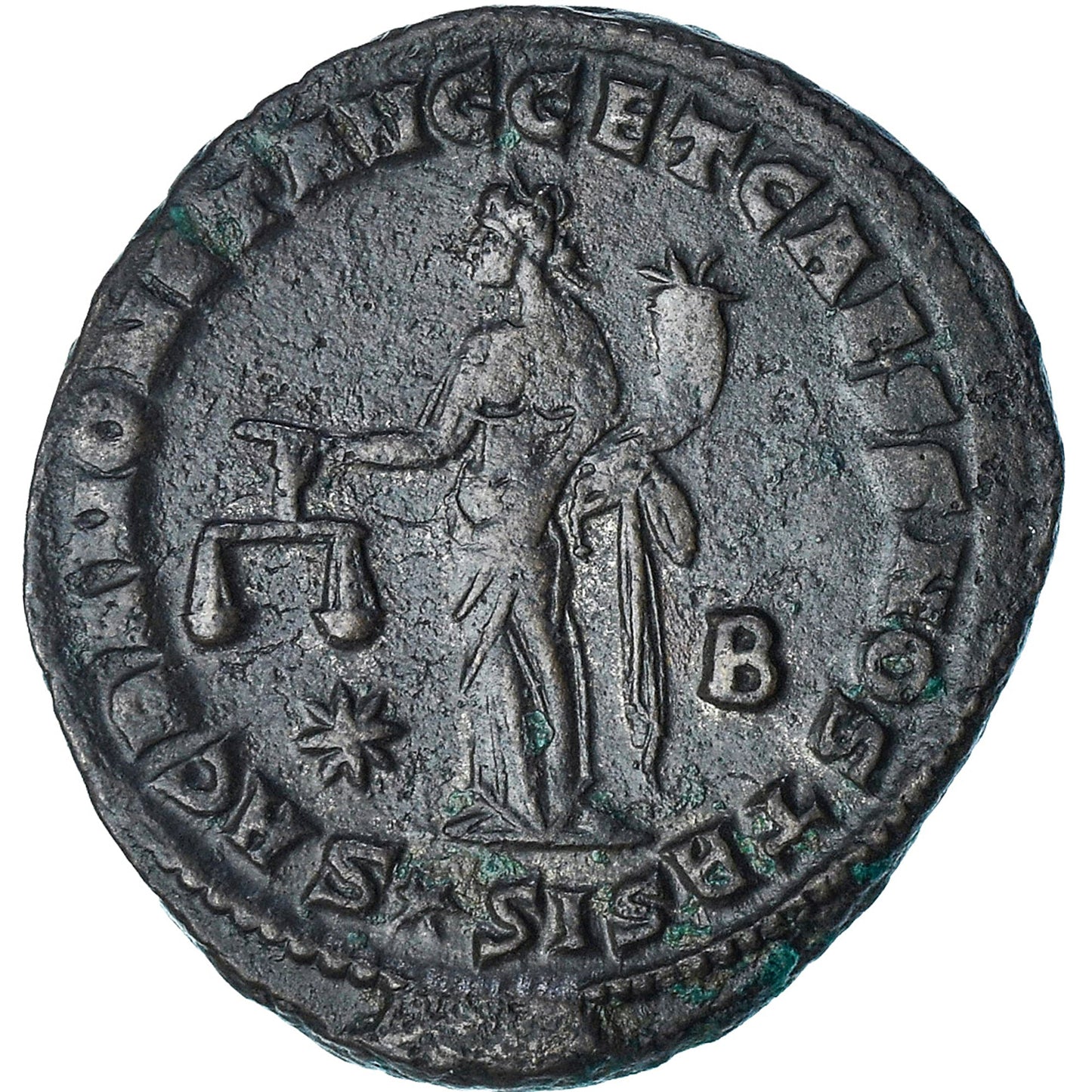 Maksymian, 
  
  Follis, 
  
  302