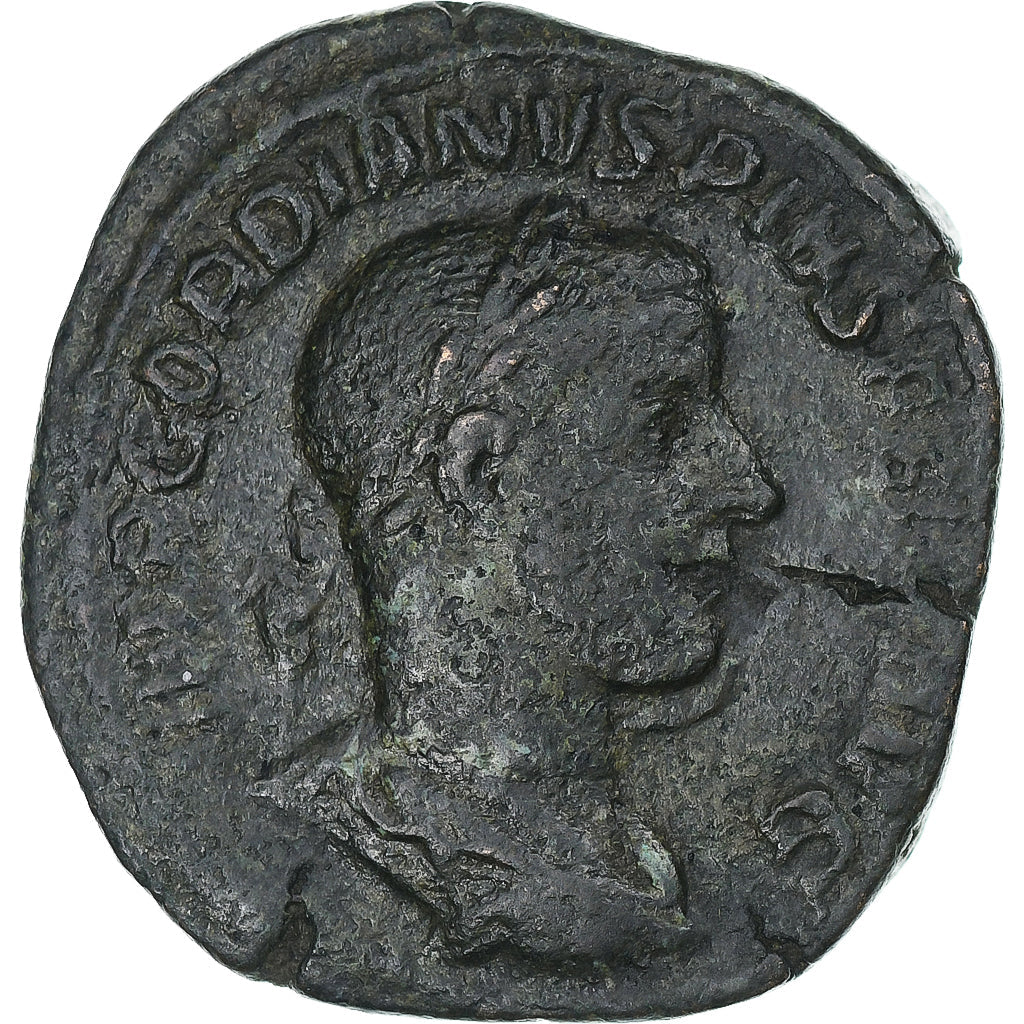 Gordian III, 
  
  Sestercjusz, 
  
  244