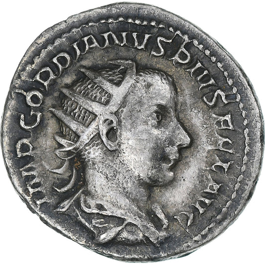 Gordian III, 
  
  Antoninian, 
  
  241-243