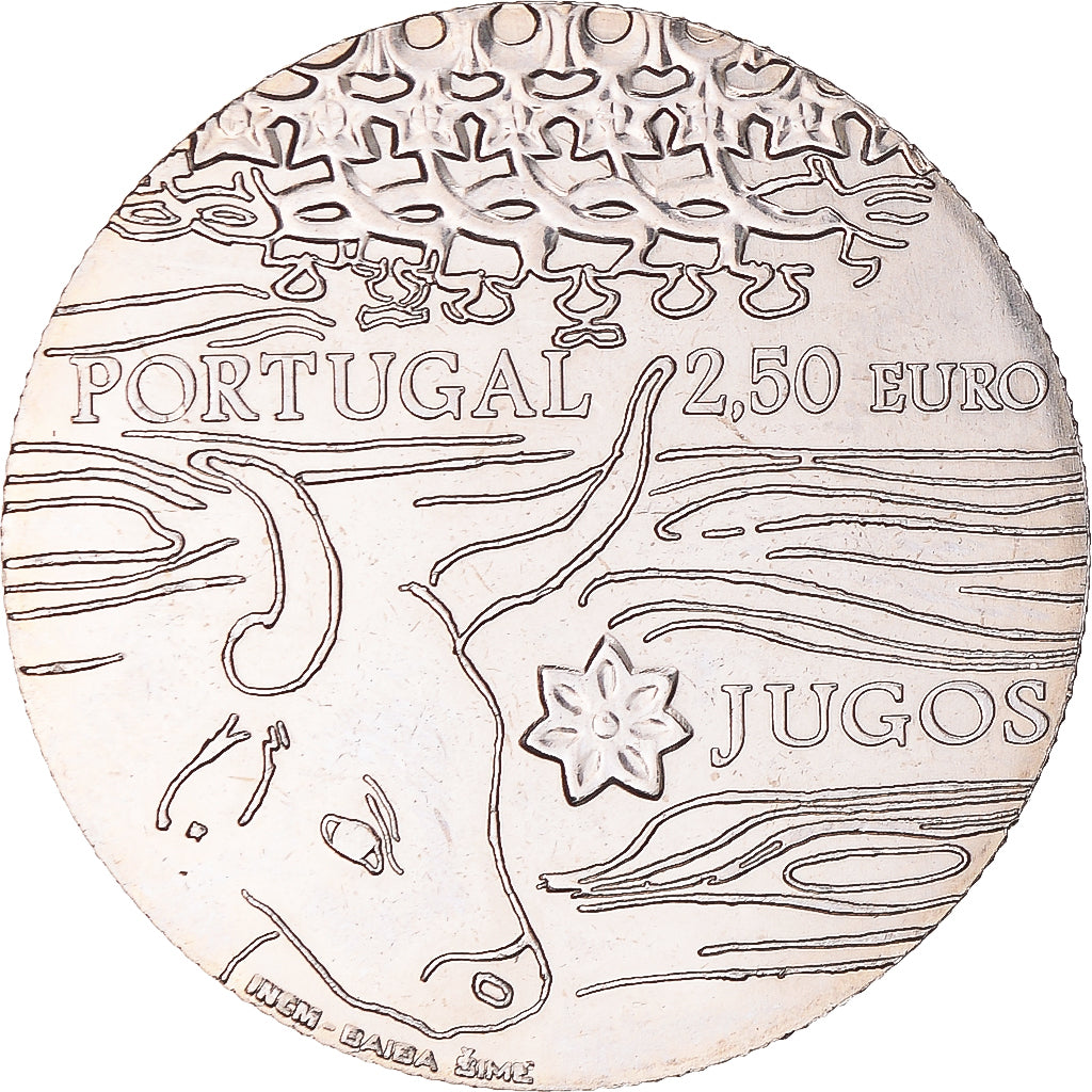 Portugalia, 
  
  2 1/2 Euro, 
  
  2014