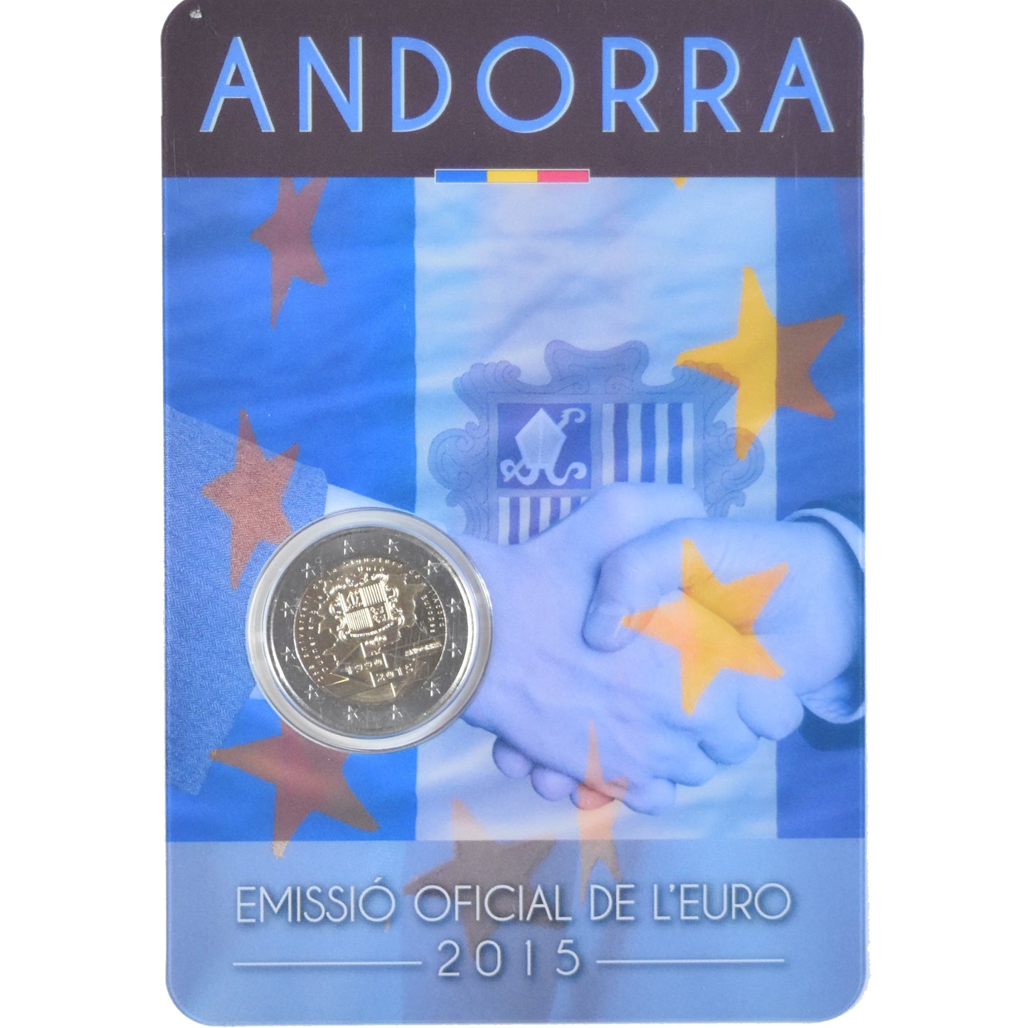 Andora, 
  
  2 euro, 
  
  Abkommen Douaniers