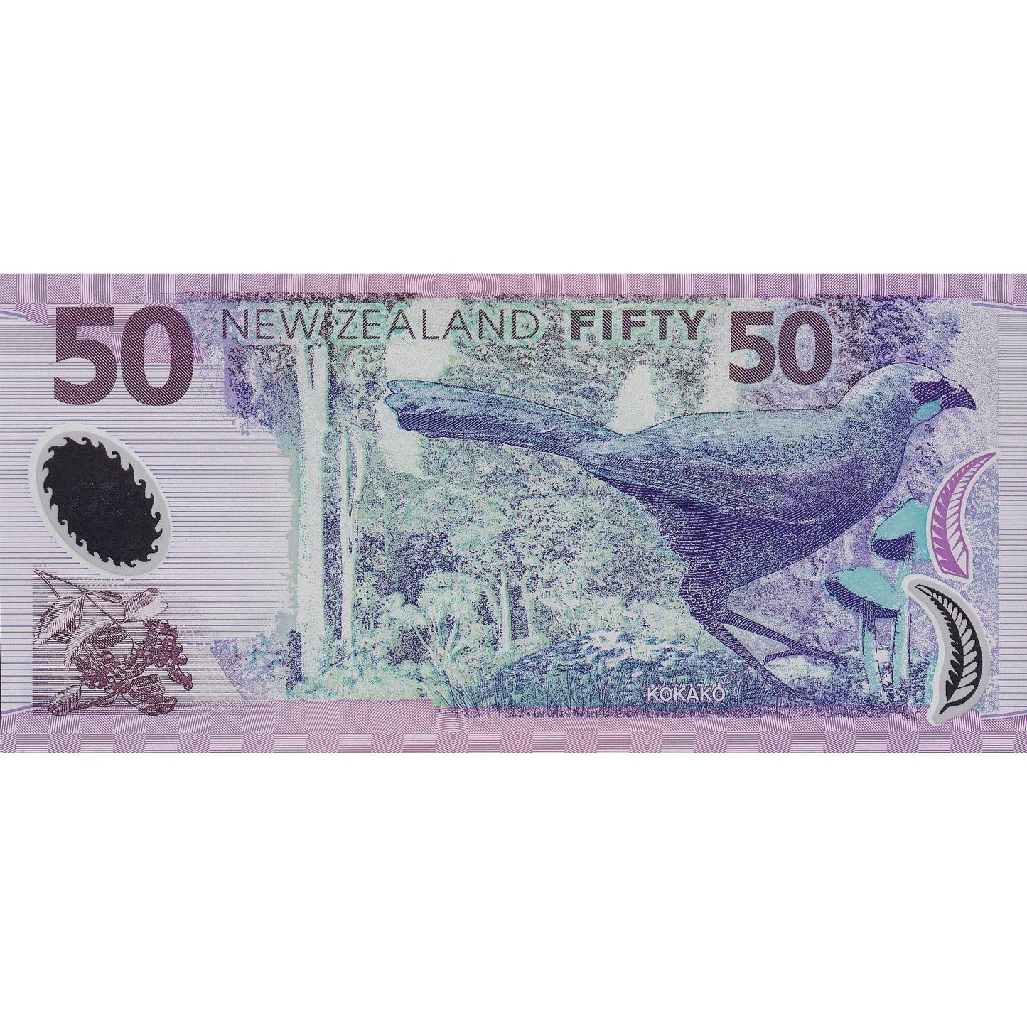 Banknot, 
  
  Nowa Zelandia, 
  
  50 dolarów