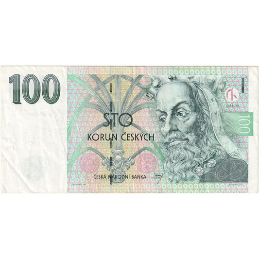 Czechy, 
  
  100 koron, 
  
  UA(50-53)