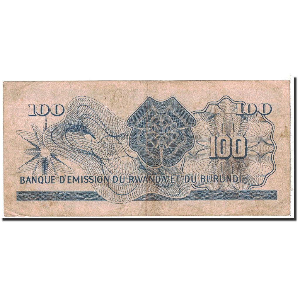 Banknot, 
  
  Rwanda-Burundi, 
  
  100 franków