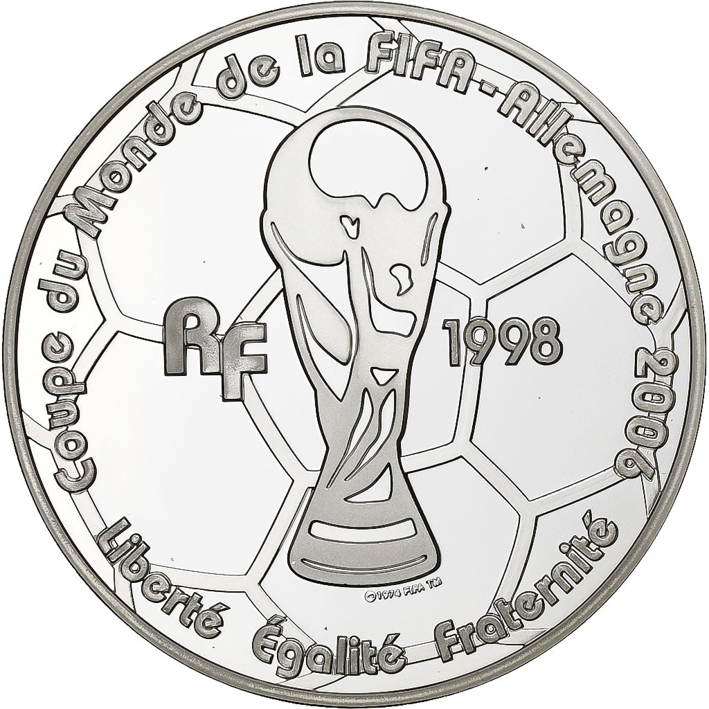 Francja, 
  
  1 1/2 Euro, 
  
  La France – Championne du monde 98