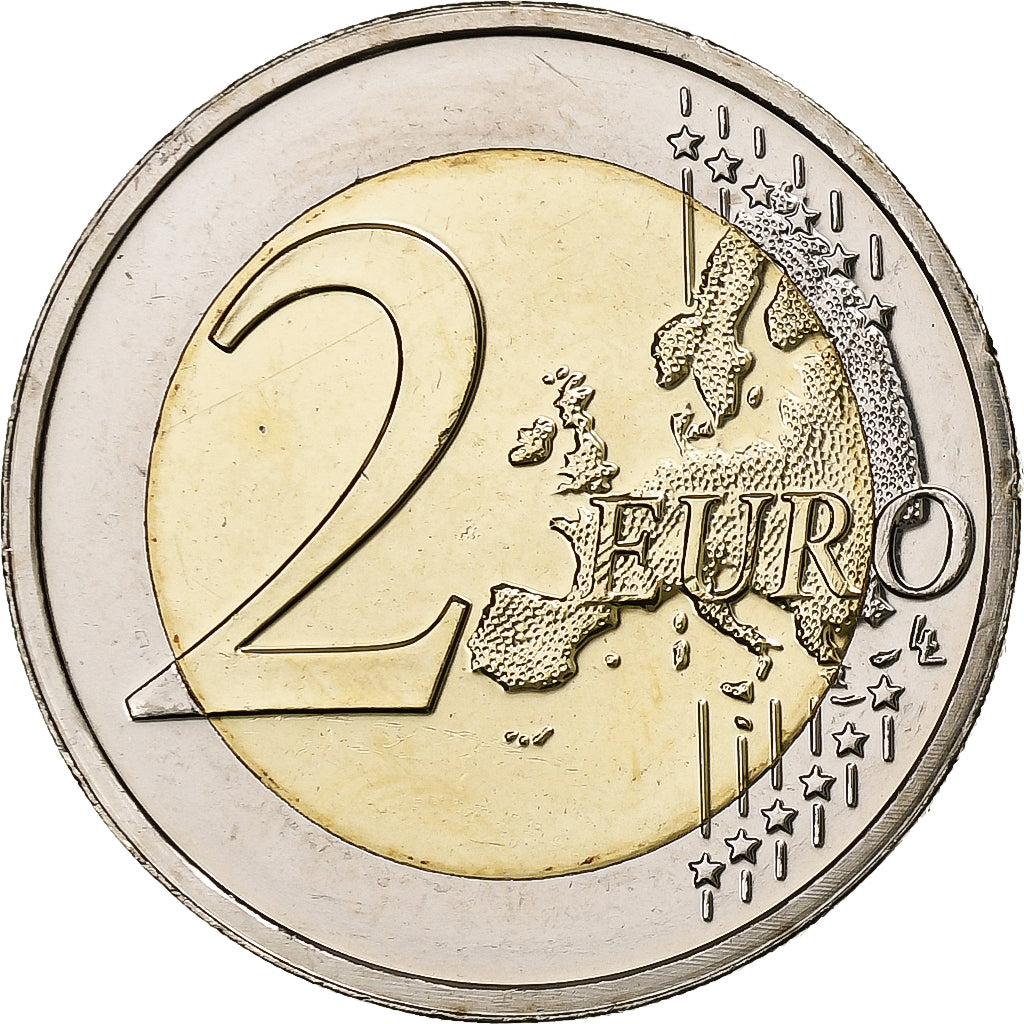 Malta, 
  
  2 euro, 
  
  Republika Malty 1974