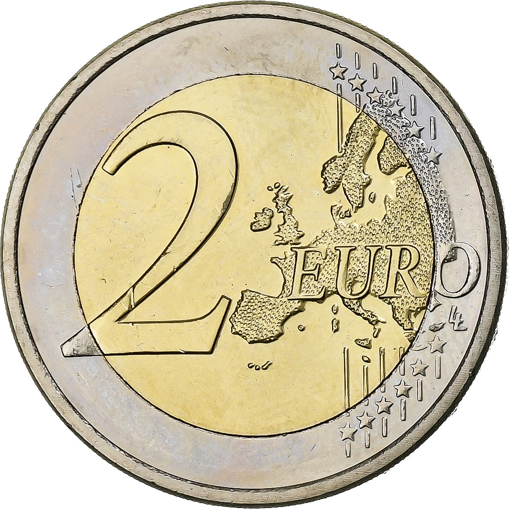 Luksemburg, 
  
  2 euro, 
  
  Hymn Narodowy Heinrichs I