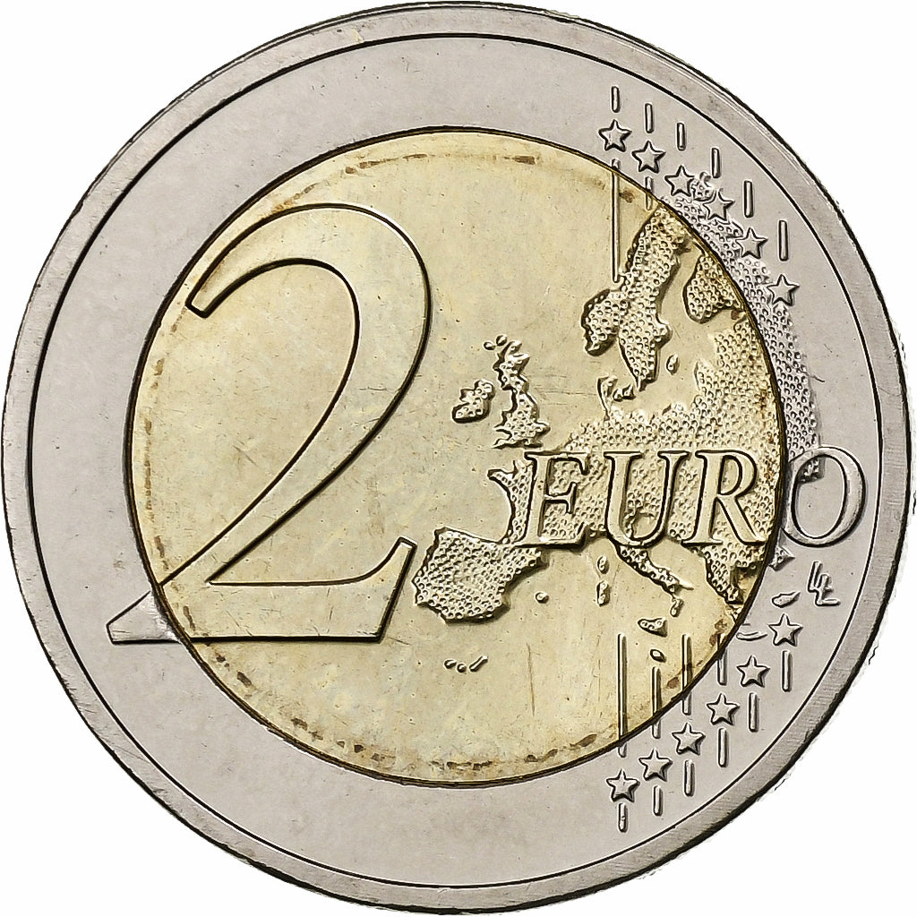 Luksemburg, 
  
  2 euro, 
  
  Goldenes Jubiläum Heinrichs I