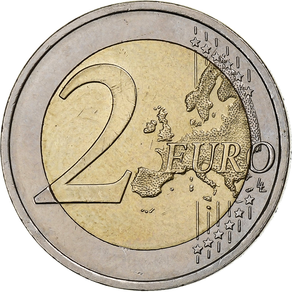 Słowenia, 
  
  2 euro, 
  
  Der Dichter France Prešeren