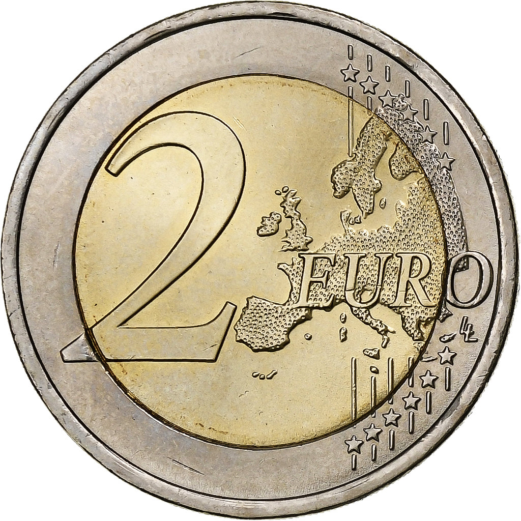 Portugalia, 
  
  2 euro, 
  
  Portugiesisches Rotes Kreuz