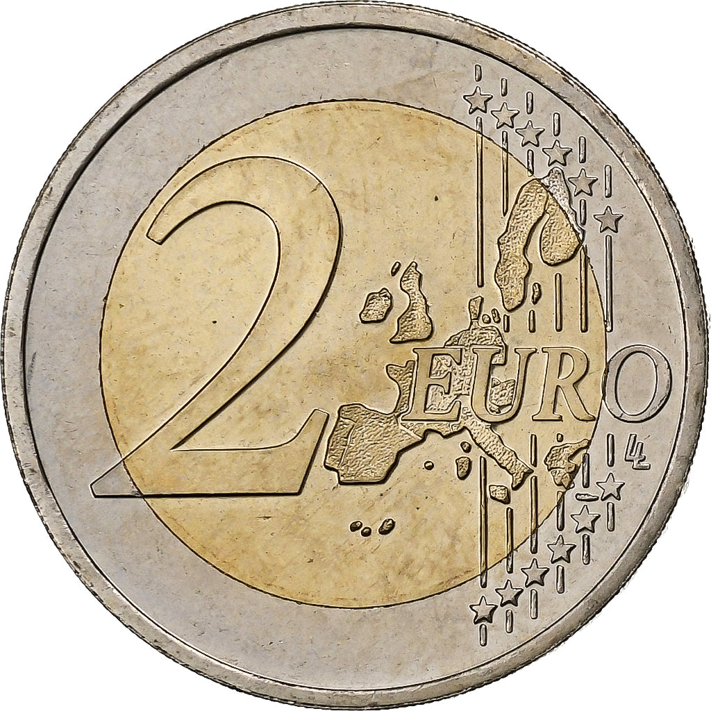 Österreich, 
  
  2 euro, 
  
  Österreichischer Staatsvertrag