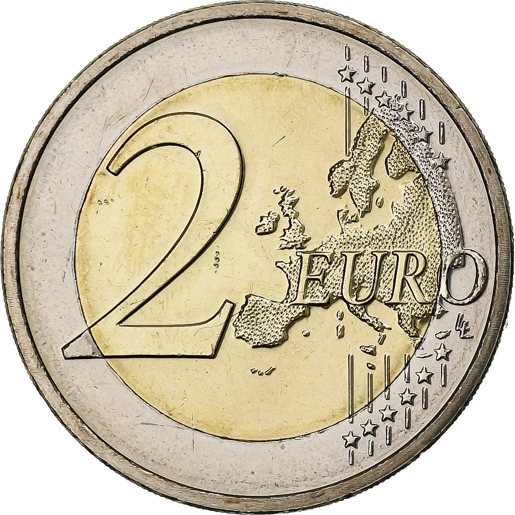 Luksemburg, 
  
  2 euro, 
  
  Freiwilligenarmee Henri I