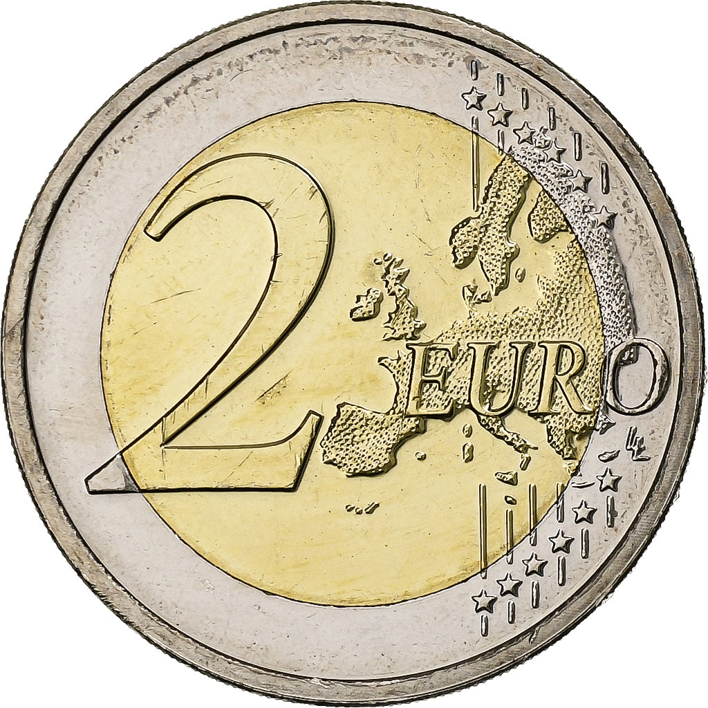 Luksemburg, 
  
  2 euro, 
  
  Henri I. Großherzogin Charlotte