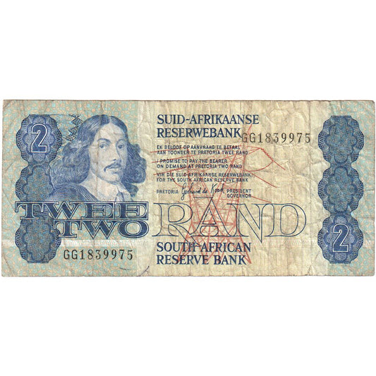 Republika Południowej Afryki, 
  
  2 Rand, 
  
  KM:118c