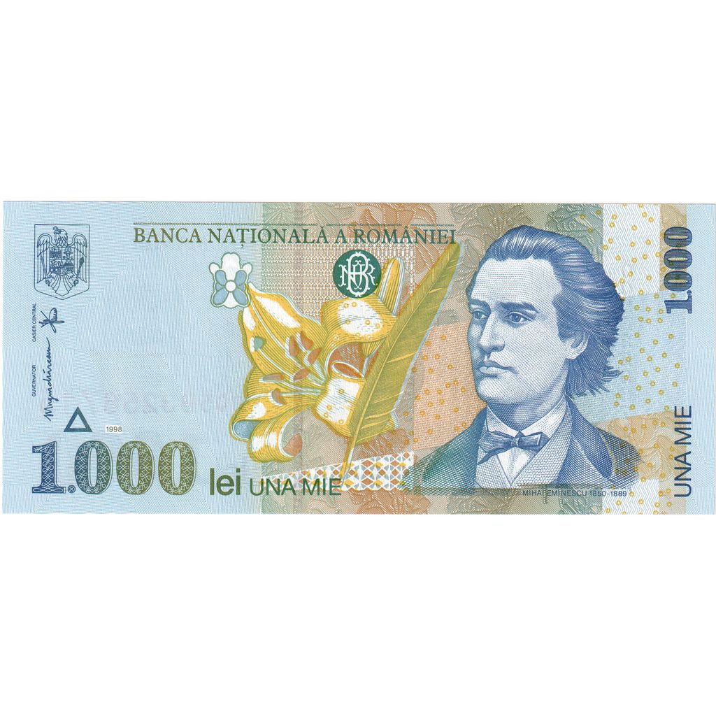 Rumunia, 
  
  1000 lei, 
  
  UNC(65-70)