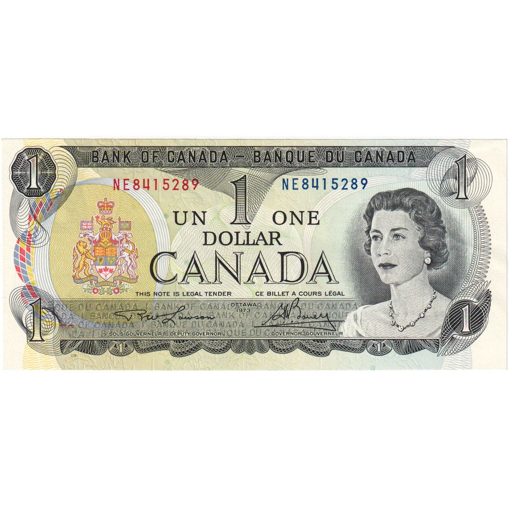 Kanada, 
  
  1 dolar, 
  
  UNC(63)