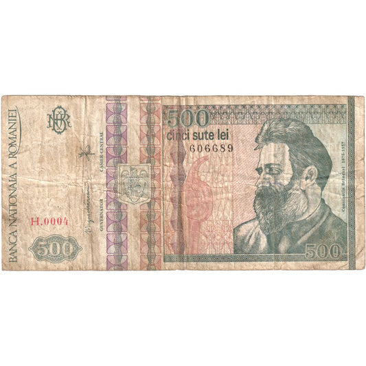 Rumunia, 
  
  500 lei, 
  
  12-1992