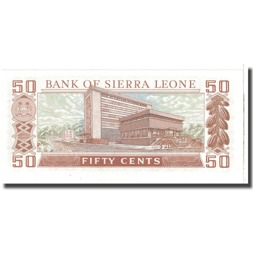 Banknot, 
  
  Sierra Leone, 
  
  50 Leonów