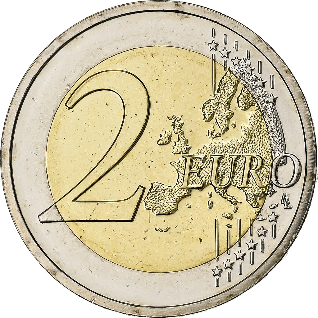 Niederlande, 
  
  2 euro, 
  
  Europäischer Vorhang