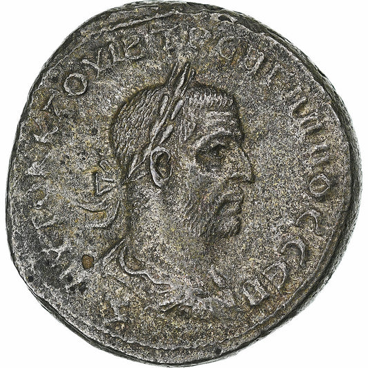 Seleukis i Pieria, 
  
  Trebonian Gallus, 
  
  Tetradrachma