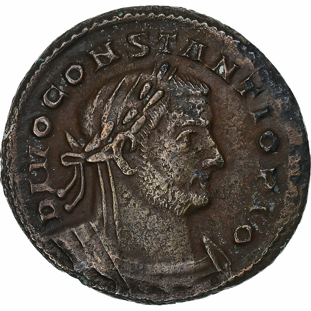 Divus Konstancjusz Chlorus, 
  
  Follis, 
  
  307-310