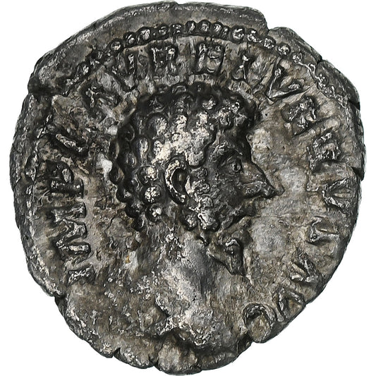 Lucjusz Werus, 
  
  Denar, 
  
  161-162