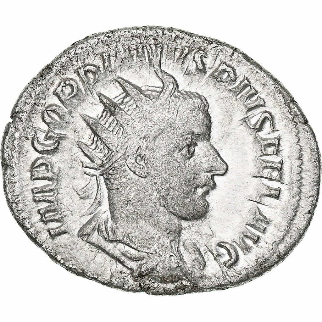 Gordian III, 
  
  Antoninian, 
  
  244